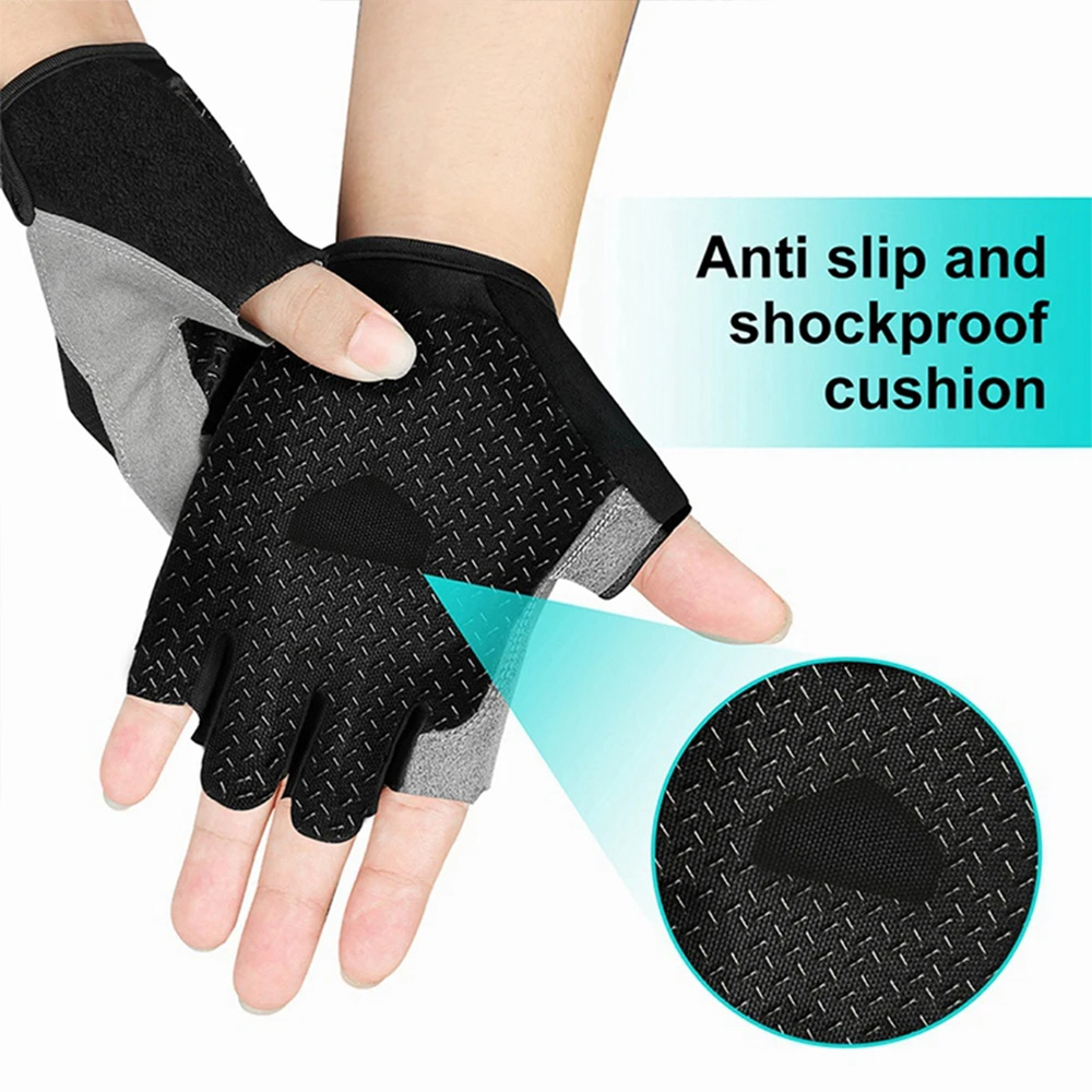 Non-Slip Half-Finger Training  - đánh giá và giá Workout Glove Gym