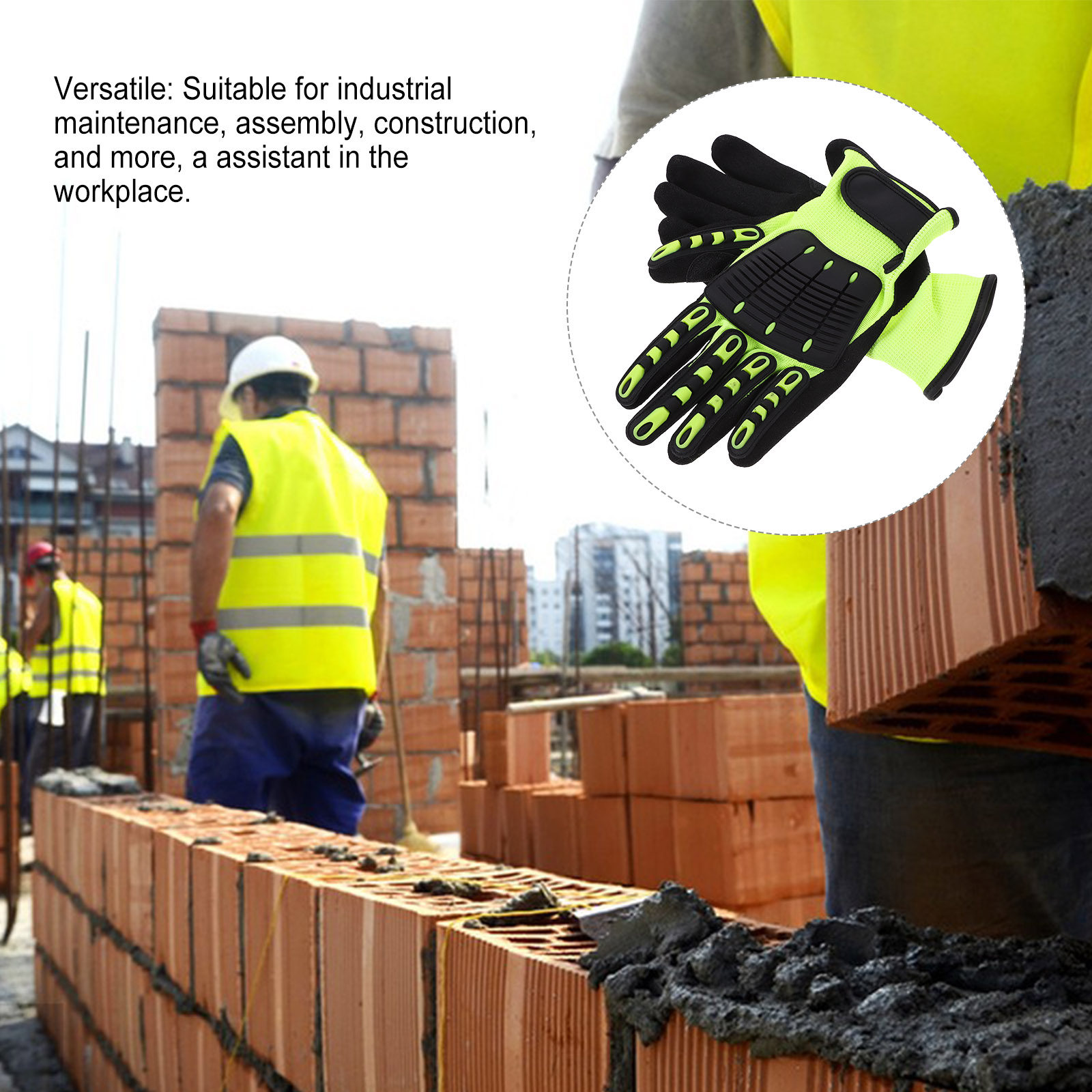 1Pair Heavy Duty Gardening Glo - đánh giá và giá Work Glove Impact