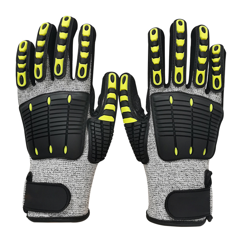 Anti Vibration Gloves SBR Padd - đánh giá và giá Work Glove Impact