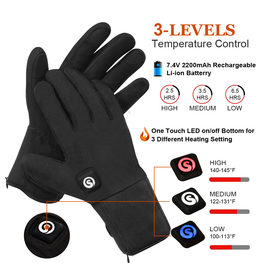 Winter Electric Heated Gloves  - đánh giá và giá Heat Resistant Glove