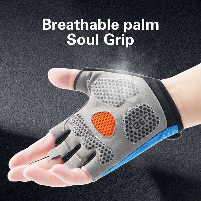 Unisex Half Finger Cycling Glo - đánh giá và giá Workout Glove Gym