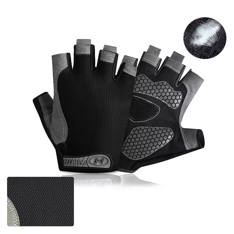 Breathable Anti-Slip Half Fing - đánh giá và giá Workout Glove Gym
